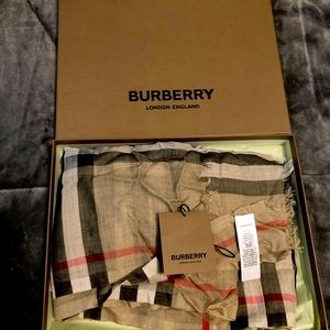 Burberry scarf